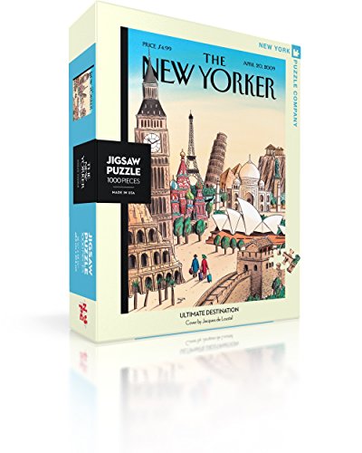 New York Puzzle Company - New Yorker Ultimate Destination - 1000 Piece Jigsaw Puzzle