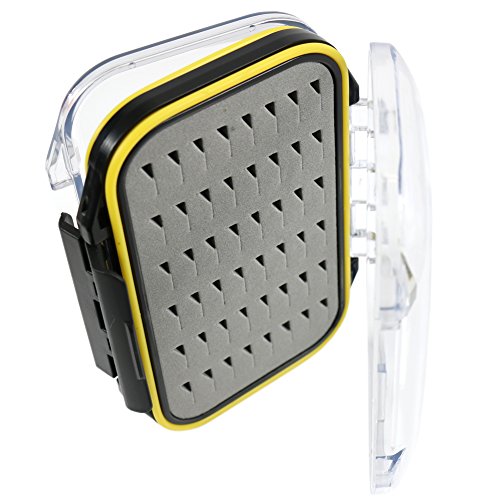 Elixir Outdoor Waterproof Double Side Fly Ice Fishing Tackle Bait Hook Lure Storage Box Case