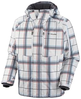 plaid columbia jacket