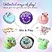Unicorn Gifts - Premium 10oz Unicorn Slime + 6 Bonus Extras - Galaxy Egg, Eyes&Nose, Foam Balls, Fruit Slices, Unicorn Bracelet and Gift Bag Unicorn Gifts for Girls Unicorn Party Supplies Unicorn Toys