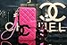 iPhone 6 Plus 5.5 Inch Case, Cover® iPhone 6 Plus 5.5 inch Luxury Plaid Grid Design Flip Folio Case Card Slots Wallet Cover Skin Protector with Lanyard and Magnetic Closure - Hot Pink