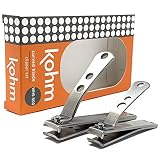 Kohm Nail Clipper Set for Thick Nails