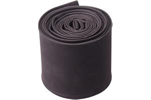 OLIREXD Heat Shrink Tube, Wire Wrap Electrical Cable Ratio 2:1 Heat Shrinkable Shrinking Sleeving Black (3M / 10Ft, Dia.70mm)