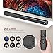 Soundbar, TaoTronics Three Equalizer Mode Audio Speaker for TV, 32-Inch Wired & Wireless Bluetooth 4.2 Stereo Soundbar, Optical/Aux/RCA Connection, Wall Mountable, Remote Controlthumb 4