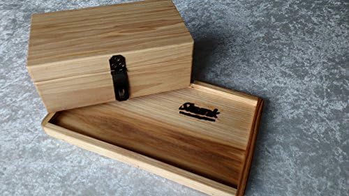 Hickory Stash Box and Rolling Tray gift set