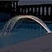 Color Cascading Waterfall Pool Fountain
