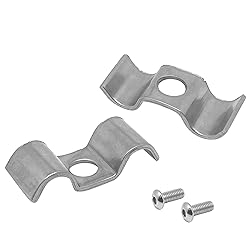 10Set Stainless Steel Double Line Clamps Kit,with