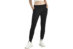 Ipletix Joggers for Women with Pockets,Womens Drawstring Lightweight Yoga Sweatpants for Lounging Workout Running