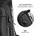 Ghostek NRGsolar Series 40L Eco Computer Laptop Messenger Backpack Book Bag + 16,000mAh Power Bank with 5 USB Ports | Water Resistant | 8.8-Watt Solar Panel | Laptops Up To 15.6