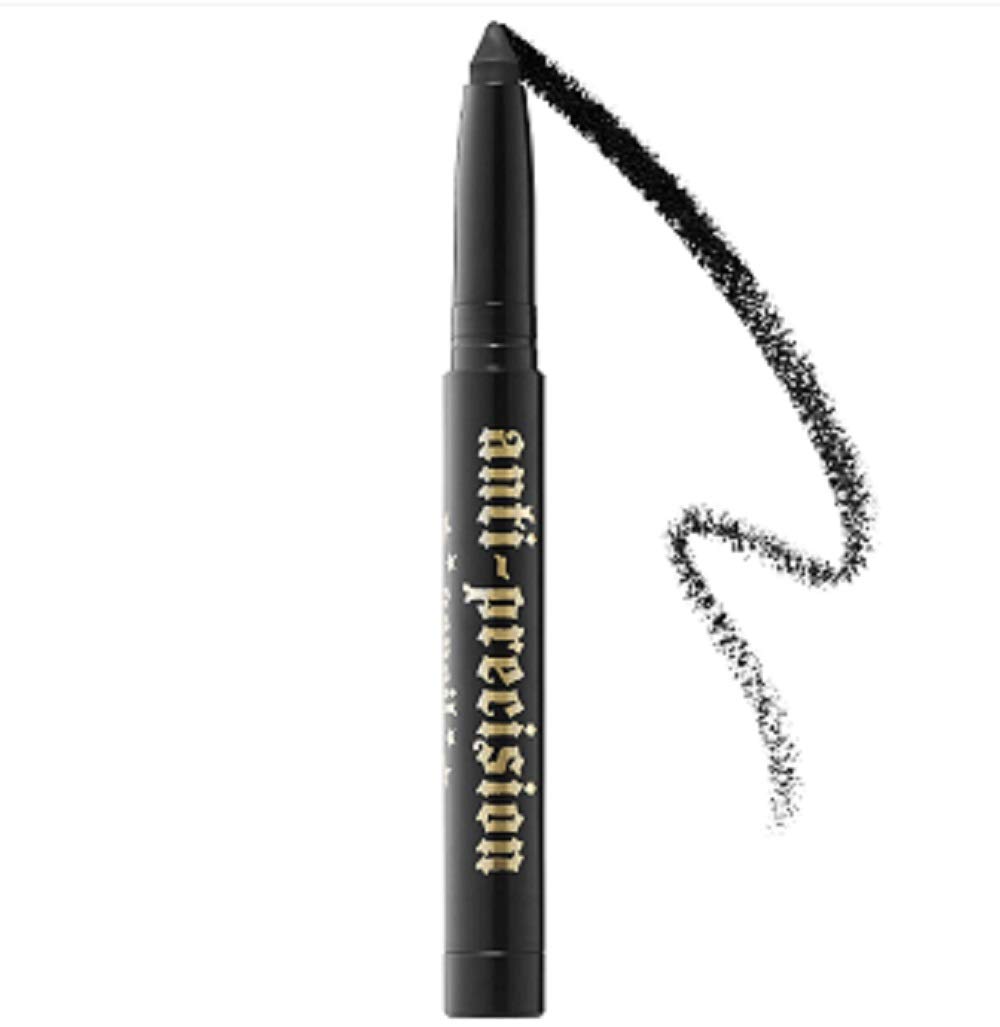 Amazon Com Kat Von D Anti Precision Pencil Eyeliner Trooper Black Ultra Matte Black 0 49 Oz 1 4 G Beauty