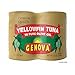 Genova Yellowfin Tuna in Pure Olive Oil, 7-Ounce (Pack of 6)