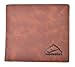 Hopsooken Mens Leather Bifold Wallet Rfid Men Slim Front Pocket Wallet Trifold