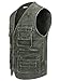 Eidlvais Men's Multi-Pockets Vest for Outdoors Travels Sports Green Size L