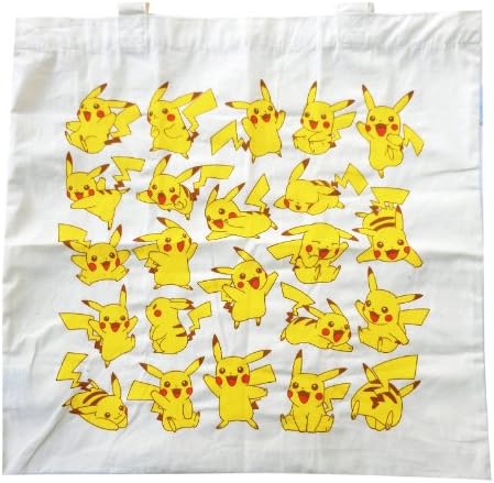 Amazon ポケットモンスター ピカチュウいっぱい エコマーク付コットンバッグ 男女共用 H38cm X W38cm Ecpm271 アニメ 萌えグッズ 通販