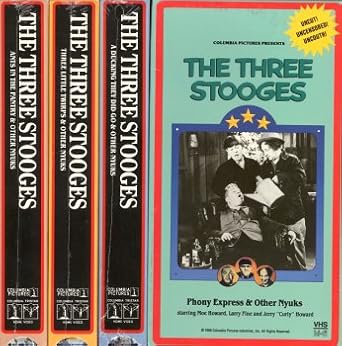 Amazon Com The Three Stooges 4 Pack Moe Howard Larry Fine
