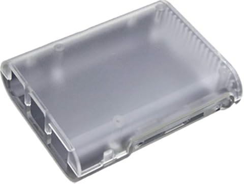 Milageto Estuche De Aspecto Atractivo para Raspberry Pi 3, B + 2 B, B +, Raspberry Pi Shell Cover - Gris