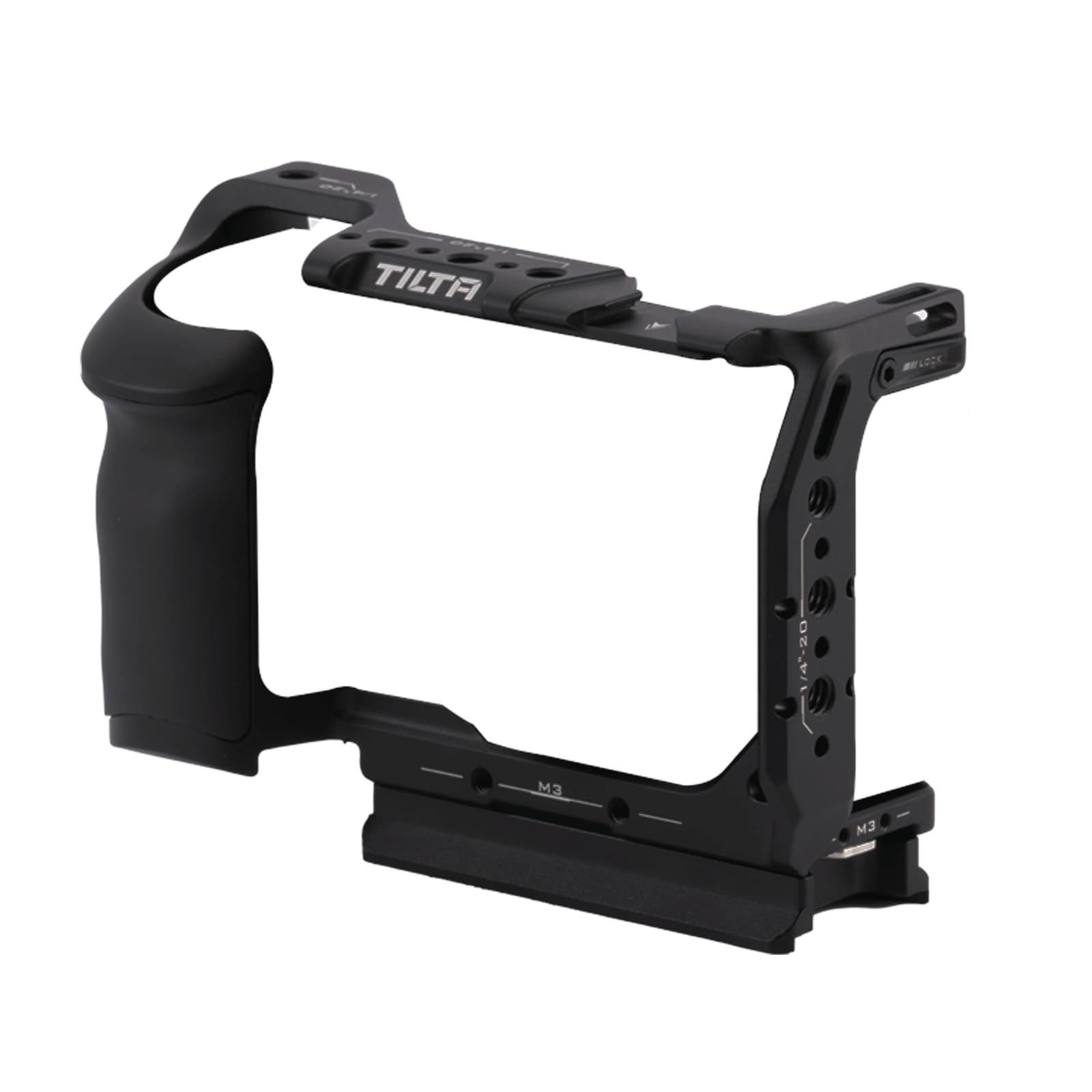 Tilta ZV-E1 Cage,Full Camera Cage Compatible with Sony ZV-E1 with Built-in Handgrip High Compatibility and Lightweight - Black TA-T35-FCC-B — image 1
