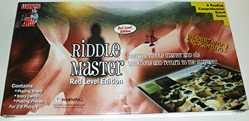 Riddle Master: A Reading Comprehension Board Game (Red Level Edition)