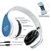 Kids Bluetooth Headphones , Wireless / Wired Foldable Adjustable Lightweight Headset with Mic , Noise Reduction Cancelling , For Phones Computer For Children / Boy / Girl / Teen / Family - Blue