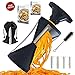 Premium Vegetable Spiralizer Bundle - New 4-Blade Spiral Slicer with Ceramic Peeler - Zucchini Pasta Spaghetti Maker