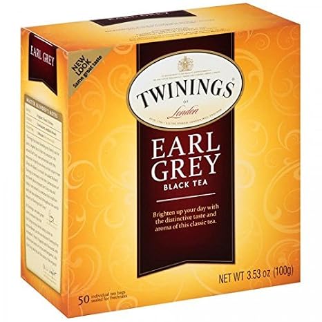 Twinings classics earl grey tea Black tea, bergamot flavouring. (070177051136)