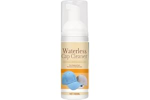 Hat Foam Cleaner, With Includes Soft Towel, 100ml, Hat Cleaner Spray, Waterless Ball Cap Deodorizer, Refreshes And Deodorizes