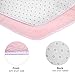 beebeerun Kids Play Mat Plush Carpet Rug Hexagon Coral Play Mat Rug for Princess Tent