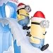 Airblown Inflatable - Minions Naughty or Nice Slide with Kevin, Stuart, and Bob - 10 Feet Wide