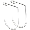 SafeRacks Slim Deck Hooks (White) | Two Pack