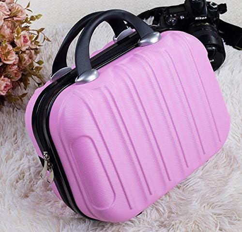 mingming52091 Cosmetic Case Hard Shell Toiletry Suitcase Hand Luggage Vanity Case Make Up Organizer Beauty Storage Travel Beauty Nail Holder Cosmetic Box