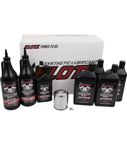 Amazon.com: Klotz 5 Quart 20W/50 Synthetic Motor Oil Change Kit