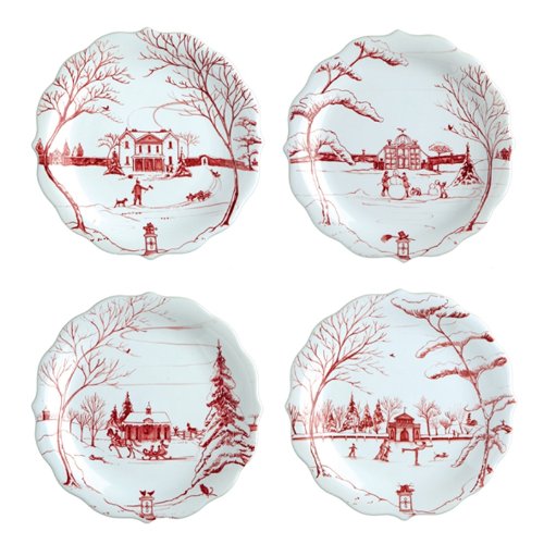 Juliska Plates. Juliska Berry & Thread Dinner Plate, 11Inch, Whitewash.