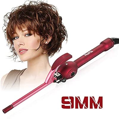 Pinzas para rizar, Súper turmalina Ceramic Curling Iron, rizador ...