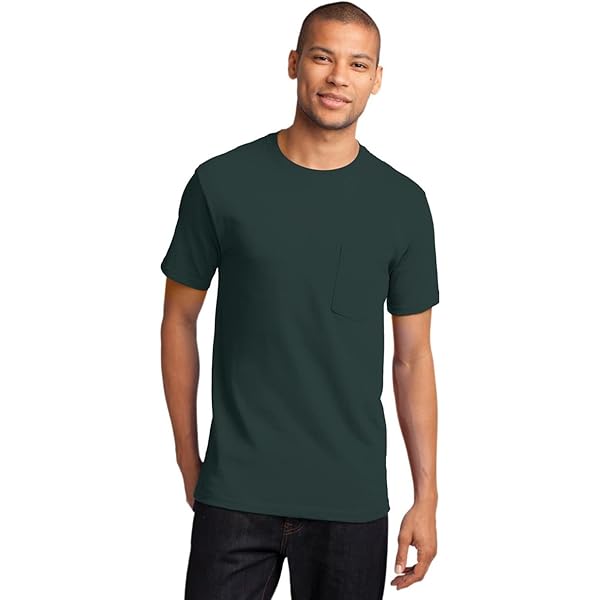 Amazon.com: The 1801-6.5oz Garment Dye Crew Neck T-Shirt, Durable