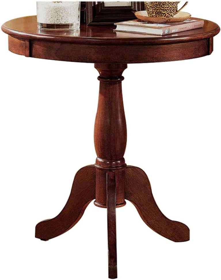 Solid Wood Edge Coffee Table Corner A Few Round A Few Phone Tables Sofa Side Table Round Table Amazon Co Uk Kitchen Home