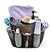 Outtills Shower Caddy Portable Tote - Mesh Shower Caddy with 8 Pockets - Foldable Shower Organizer Bag - Heavy Duty Washable Shower Bag - Perfect for College, Travel, Camping and Gym
