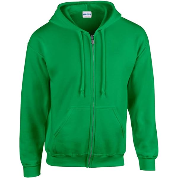 Amazon.com: Tee Jays Mens Full Zip Hooded Sweatshirt (S