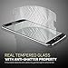 WITKEEN Cyber Monday Deals 2018 Galaxy S6 Tempered Glass Screen Protector with Premium Anti-Shatter and Oleophobic Treatment for Samsung Galaxy S6 - Ultra Clear - 2 Pack