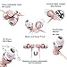 CHSMONB Wired Headphones(Earphones/Earbuds), In-Ear Headphones Wired Bass Stereo Sports Headphones with Snug and Soft Design, Inline Controls for Hands-free Calling and MP3 Players