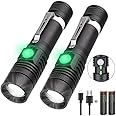 LED Rechargeable Flashlight (Battery Included), 1200 Lumen Super Bright LED Tactical Flashlight, Cree LED, Waterproof, Zoomab
