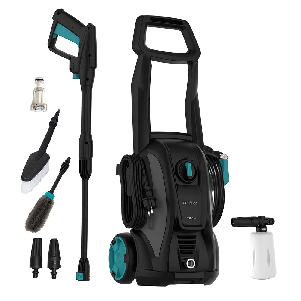 Cecotec-Hidrolimpiadora-Hydroboost-1700-CarBike-1700-W-Caudal-maximo-426lh-Bomba-de-Alumunio-Presion-150-Bares Cecotec-Hidrolimpiadora-Hydroboost-1700-CarBike-1700-W-Caudal-maximo-426lh-Bomba-de-Alumunio-Presion-150-Bares