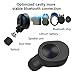 Wireless Bluetooth Earbuds, LEZII V4.2 Best Cordless Earphones with Mic, Smallest In-Ear Bluetooth Stereo Sweatproof Earbuds Noise Cancelling Headset with Charging Case