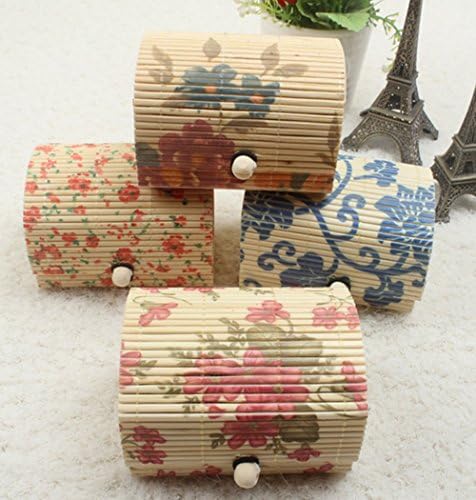 Jewelry Box - capacity box jewelry box storage box-Pack of 4, Candy-colored smiley Desktop Storage Box jewelry accessories