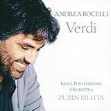 Disco de Andrea Bocelli: «Verdi» (Anverso)