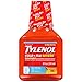 Tylenol Cold + Flu Severe Medicine w/Acetaminophen, DextromethorphanHBr, Guaifenesin, PhenylephrineHCI, Liquid Daytime Cold/Fever & Chest Congestion Relief, Warming Honey Lemon, 8 Fl. Oz