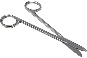 Stainless Steel Suture Stitch Scissors Premium Quality (KKT) (Size 5.5")