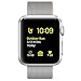 Apple Watch Series 2 Series 1 Woven Nylon band, Aokay Fine Woven Comfortable Durable Nylon Bracelet Strap Replacement Wrist Band for iWatch (42mm-Pearl)