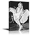 wall26 Canvas Print Wall Art Portrait of Marilyn Monroe with Dress People Pop Culture Historical Realism Famous Closeup Colorful Multicolor Classical for Living Room, Bedroom, Office - 16