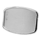 Buckle Rage Adult Unisex Rectangle Craft Custom Blank Belt Buckle Antique Silver