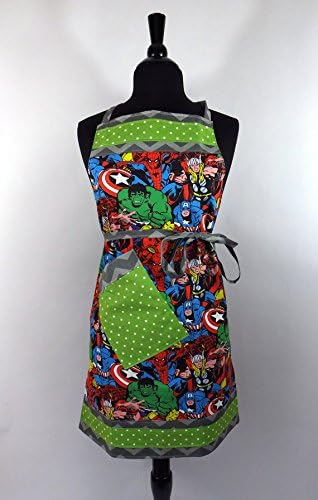 Marvel Avengers Comic Book Apron